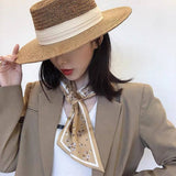BEACH VACATION SUN FEDORA STRAW HATS FOR WOMEN_CWAH1151