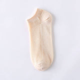 Women'S Solid Color Mesh Breathable Socks_Cwms2044