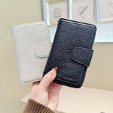 New Forest Style Retro Vertical Zipper Wallet_Cwab06250