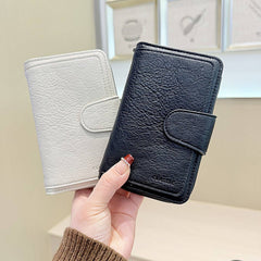 New Forest Style Retro Vertical Zipper Wallet_Cwab06250