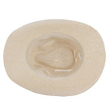 OUTDOOR BREATHABLE WESTERN COWBOY STRAW HAT_CWAH1193