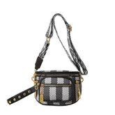 2024 NEW MULTI LAYER ZIPPER RIBBON CHEST BAG_CWAB2086