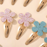 GLITTER FLOWER BB CLIP FOR KIDS BABY HAIRPIN_CWAHA6709