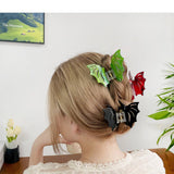 HALLOWEEN BAT WING GOTHIC HAIR CLIP FOR LADIES_CWAHA1444