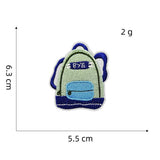 PERSONALIZED BLUE SERIES CARTOON GRAFFITI STICKERS_CWMM4017