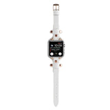 APPLE WATCH9 1 RIVET LEATHER STRAP_CWWW0044