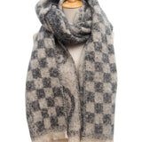 PAISLEY JACQUARD SCARF UNISEX WINTER SHAWL WRAP_CWASC0862