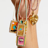 EXQUISITE VINTAGE SNAKE SHAPE ZIRCONIA NECKLACE_CWMM3826