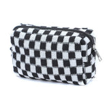 KNITTED LARGE CAPACITY COSMETIC BAG STORAGE BAG_CWAB1214