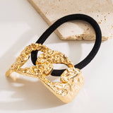 MINIMALIST DOUBLE ARC HOLLOW METAL HAIR TIE_CWAHA6236