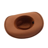 NEW AUTUMN WINTER WESTERN ETHNIC WIDE BRIM HAT_CWAH04476