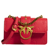 STYLISH EMBOSSED METAL CHAIN SHOULDER BAG_CWAB1577