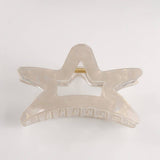 Cwaha1616_Transparent Star Hair Claw Clip