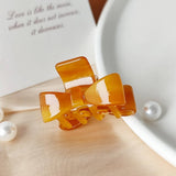 Mini Bow Acetate Hair Clip ? Cute Half-Up Style_Cwaha07242