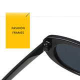 Women Narrow Frame Retro Oval Sunglasses_Cwasg0331