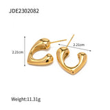 HIGH END LUXURY STYLE ALL MATCH LOVE EARRINGS_CWASC1656