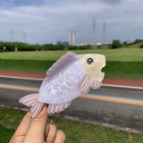 PINK CLOWNFISH HAIR CLAW CUTE OCEAN SHARK CLIP_CWAHA2147