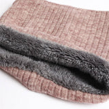 SOLID COLOR PLUS VELVET ELASTIC WARM NECK GAITER_CWASC1023