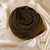 SOLID COLOR MERCERIZED COTTON JERSEY HEADSCARF_CWASC2447