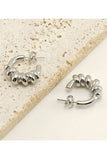 18K Gold Plated Stainless Steel Earrings_Cwaje0389