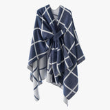 NEW FASHION SHAWL PLAID DUAL PURPOSE SIMPLE SHAWL_CWMM2086