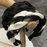 BRAIDED DESIGN HEADBAND_CWAHA0198