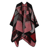 THICKENED CASHMERE SHAWL AND LONG CAPE_CWASC2139