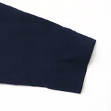 Solid-Color Lapel Loose Long-Sleeved Shirt