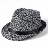 FASHIONABLE VISOR BRITISH RETRO JAZZ HAT_CWAH1467