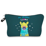 BEST SELLING ALPACA PRINT COSMETIC BAG_CWAB2264