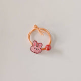 CUTE CARTOON SMILING DINOSAUR KNOTTED HAIR TIE_CWAHA1862
