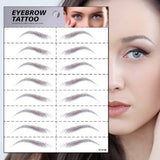 6D WATERPROOF EYEBROW TATTOO STICKERS REALISTIC_CWMM8264