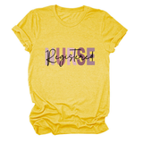 Trendy Plus Size T-Shirt For Women, Short Sleeve_Cwdsd8363