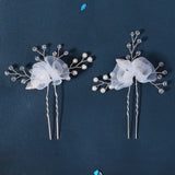 NEW BEAUTIFUL SILK FLOWER BRIDAL HAIR ACCESSORIES_CWAHA2782