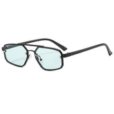 RETRO DOUBLE BRIDGE METAL SUNGLASSES UNISEX_CWASG1168