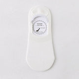 Women'S Solid Color Hollow Mesh Boat Socks_Cwms2036