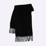 GRADIENT LOOP YARN TASSEL SCARF FOR WINTER_CWASC2354