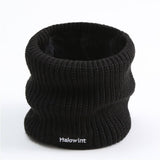 SOLID COLOR EMBROIDERED LETTERS SIMPLE NECK GAITER_CWASC1040