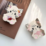 CUTE ACETATE CAT CLAW CLIP MEDIUM HAIR ACCESSORY_CWAHA5887