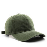 Cwah3207_Personalized Washed Denim Plain Baseball Cap