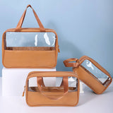 3SET PORTABLE TRANSPARENT WATERPROOF WASH BAG_CWAB0549