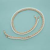 MIXED COLOR CHAIN BEADED PEARL BAG STRAP_CWMM5109