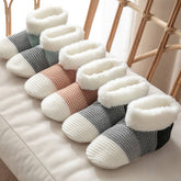 Winter Bunny Leg Cover Plush Indoor Slippers_Cwms0709