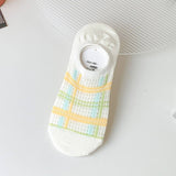 Women Cartoon Invisible Hollow Socks_Cwms0434