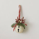 Pinecone Bell Xmas Wreath Hanging Decor_Cwmm10584