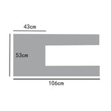 STRIPED KNIT SHAWL NECK SHOULDER WRAP_CWASC0843