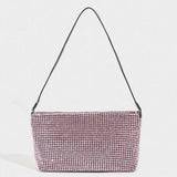 High-End Soft Surface Rhinestone Evening Bag_Cwab3610