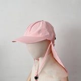 SUMMER THIN CHILDRENS SUN PROTECTION CAPE HAT_CWAH2875