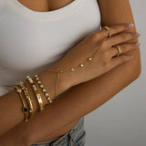 LUXURY STAINLESS STEEL FINGER CHAIN RING BRACELET_CWAJE4652