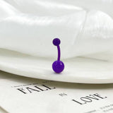 GLOW IN DARK BELLY RING UV FLEXIBLE BAR_CWMM9184
